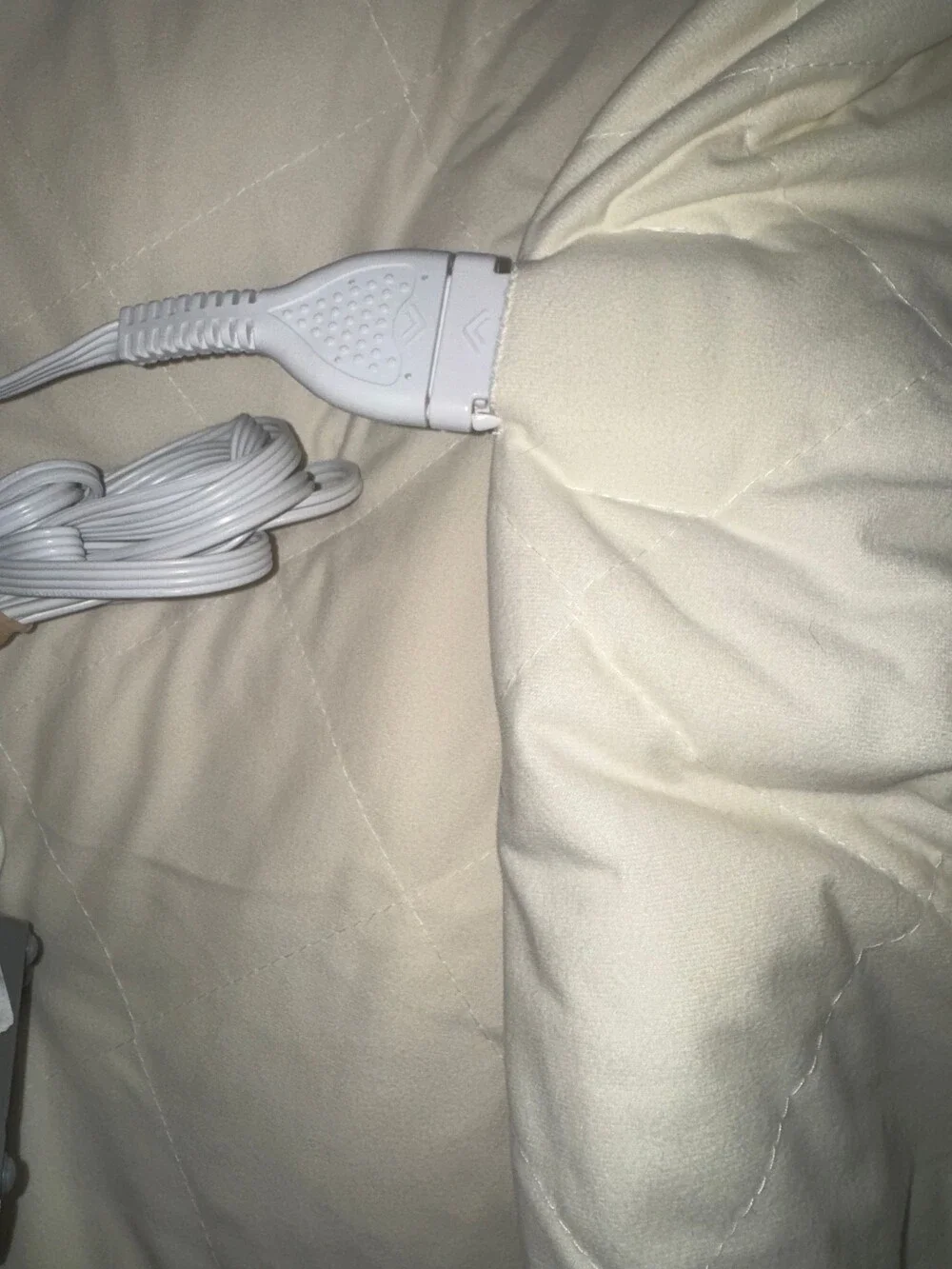 Shavel Electric Heated Blanket Beige with Controller